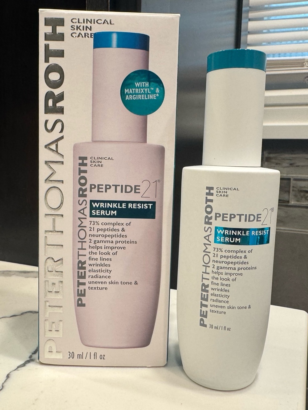 Peter Thomas Roth Peptide 21 Wrinkle Resist Serum 1 oz / 30 mL | New in Box(OG)